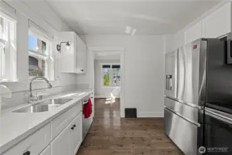 Kitchen + Dining room