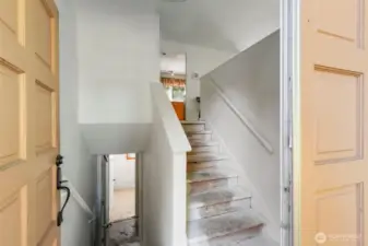 Most flooring has been removed ready for your vision.