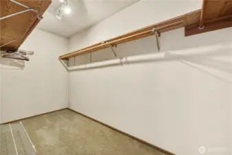 Large walk-in closet