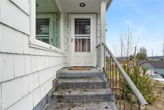 Front porch steps