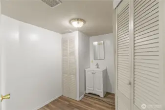 Renovated 3/4 Bath-lower level