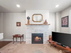 Gas fireplace