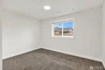 One of three bedrooms. This one faces East.