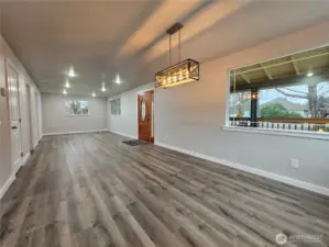 Big Open Living Room/Dining Room Combo