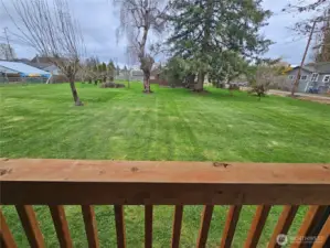 Side Yard View from your Porch