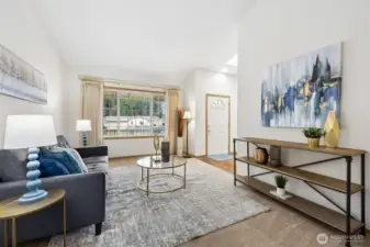 Fantastic second living space offered in the living room, just as you enter the home.