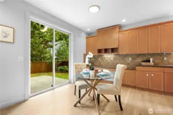 Kitchen nook!