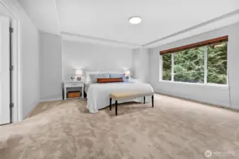 Primary bedroom!