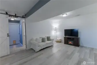 Barn door access