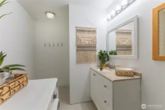 Bathroom and Utility room