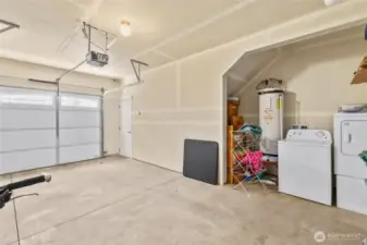 ADU garage area and laundry