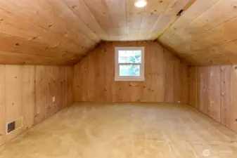 Bedroom no. 3 - located on the upper level.