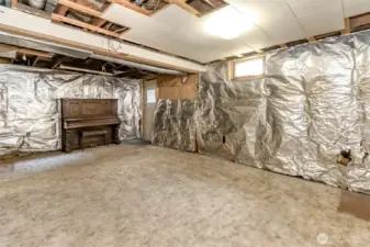 Basement ready for your updates!