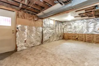 Walk-out basement!