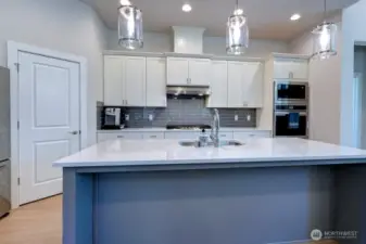Beautiful Custom Cabinetry W/Double Ovens