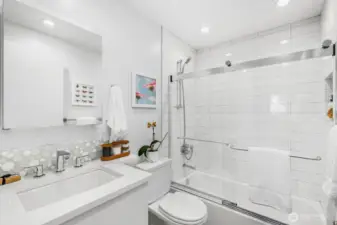 Updated Full Bathroom.