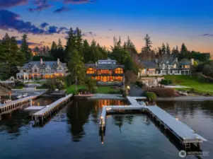 Nested on Mercer Island’s prestigious north end, this estate offers the ideal balance of seclusion and accessibility. Feel far away from it all yet just minutes to both Bellevue & Seattle.
