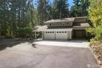 Front Elevation of Home.