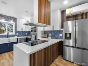 This home is equipped with a brand new mini-split system with 5 cassettes