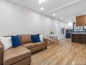 Open concept main floor