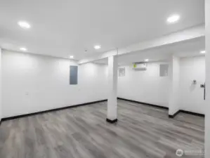 Fully finished basement