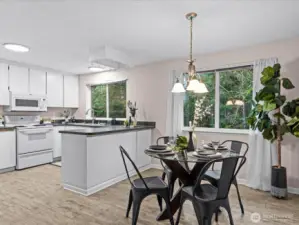 A welcoming space for everyday meals, morning coffee, or lingering dinners with friends.