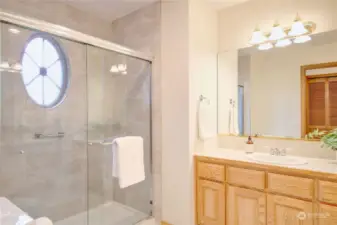 3/4 Bath with double vanities