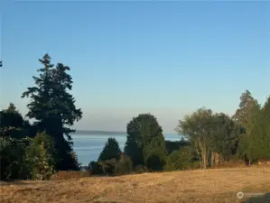 Beautifully cleared lot with ocean view looking to the east.