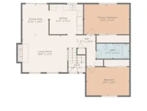 Upstairs Floorplan