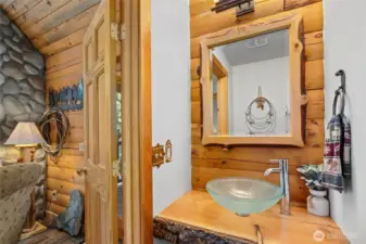 1/2 bath on main floor