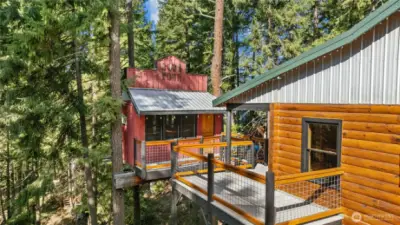 Great deck space