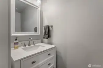 half bath on main level