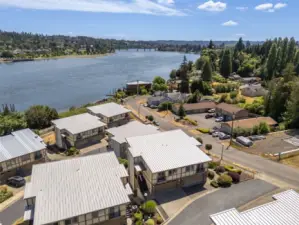 View looking towards Warren Ave Bridge and Sinclair Inlet