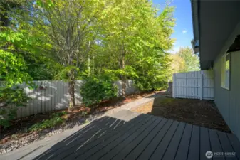 A nice quiet place to relax and enjoy your new home.