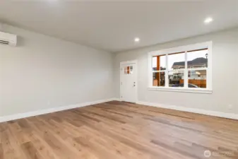 Spacious living area