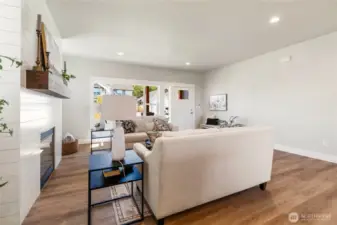 Staged  Living room - photo is for example purposes only and not the actual house.