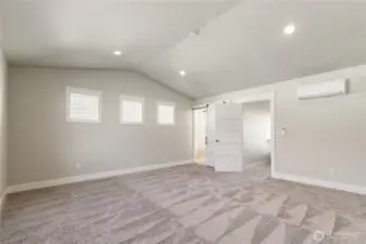 Primary bedroom - photo is for example purposes only and not the actual house.