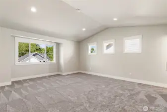 Primary bedroom - photo is for example purposes only and not the actual house.