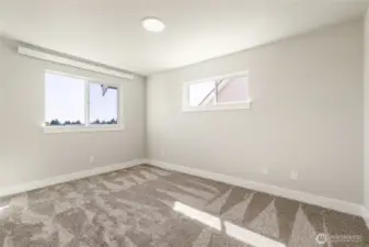Bedroom 2 - photo is for example purposes only and not the actual house.