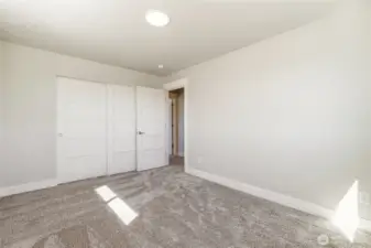 Bedroom - photo is for example purposes only and not the actual house.