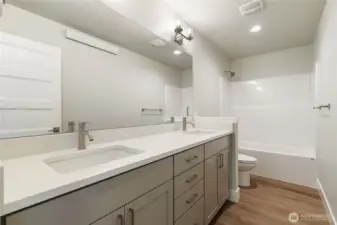 Full bath 2 - photo is for example purposes only and not the actual house.