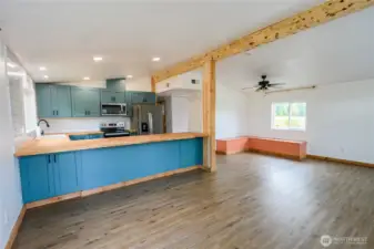 View from entryway