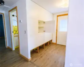 Laundry Room with plenty of storage
