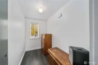 Enjoy a huge walk-in closet!