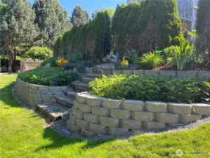 From spring, to summer, to fall, and winter - this backyard changes with the seasons.