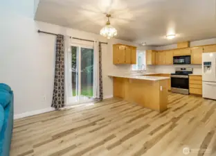 View of Kitchen from LR