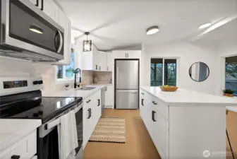 Kitchen with Large Island