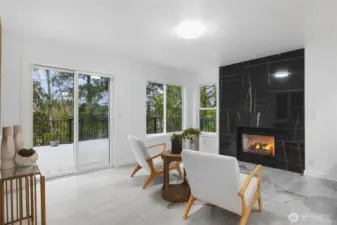 Living space 2 on main floor!