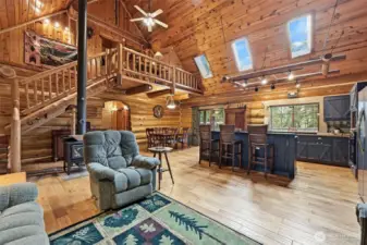 Great room living area