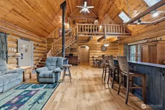 Great room living area